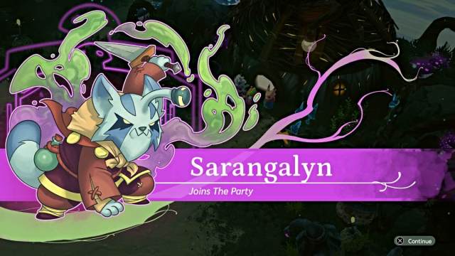 Sarangalyn joins the party in The Lonesome Guild