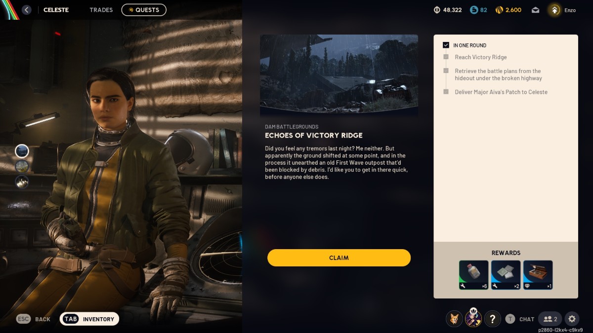 Echoes of Victory Ridge Complete ARC raiders