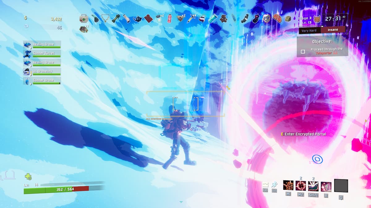 Enter Encrypted Portal