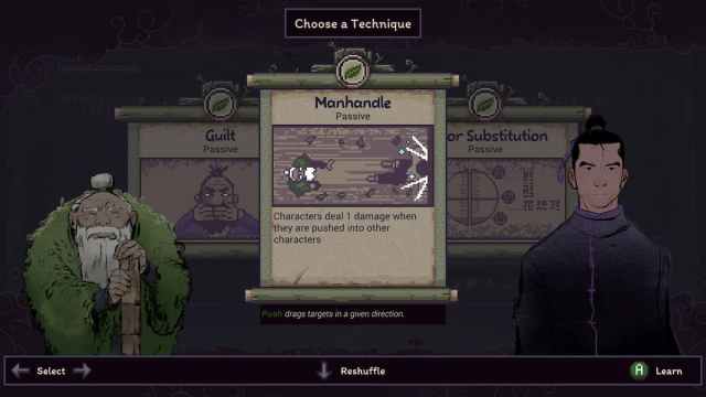 Forestrike Gameplay Screenshot showcasing rogue-lite elements