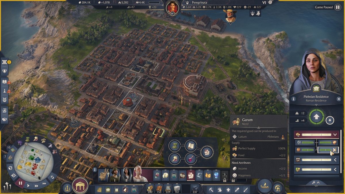 Residence Needs Income Anno 117 Pax Romana