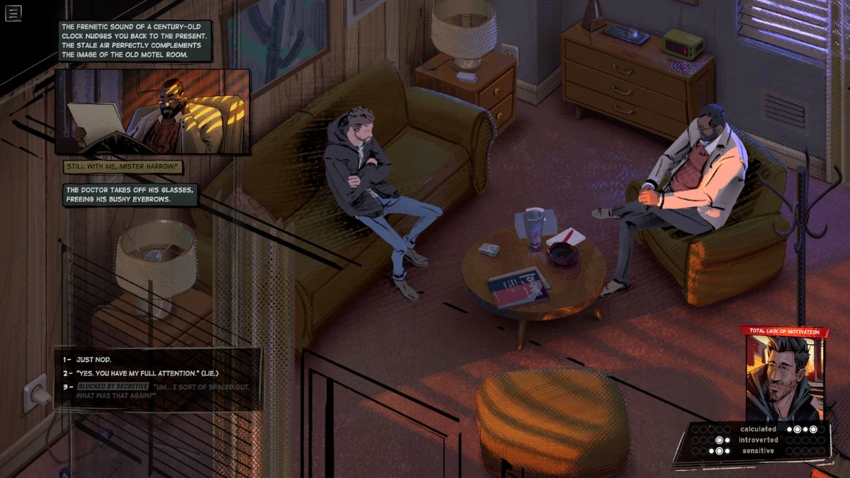 Eugene attends therapy in Rue Valley