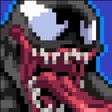 portrait of venom