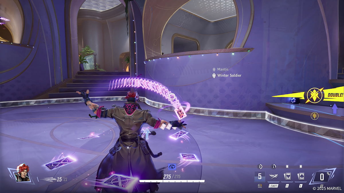 Gambit using Marvel Rivals cards