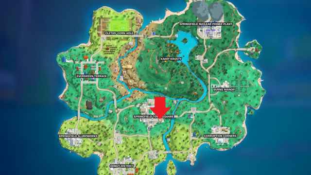 krusty burger map location in fortnite