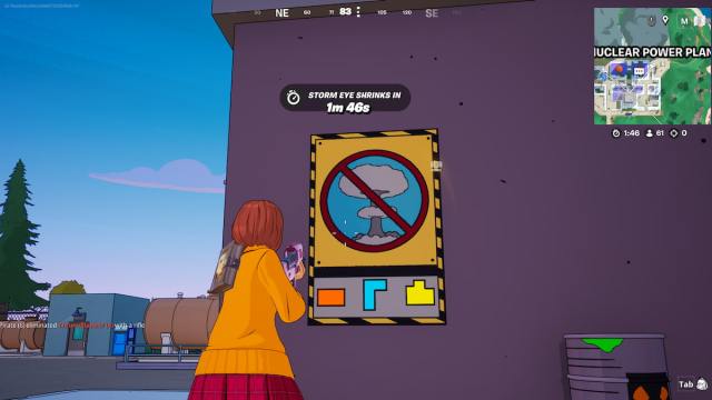 Power plant puzzle solution in fortnite