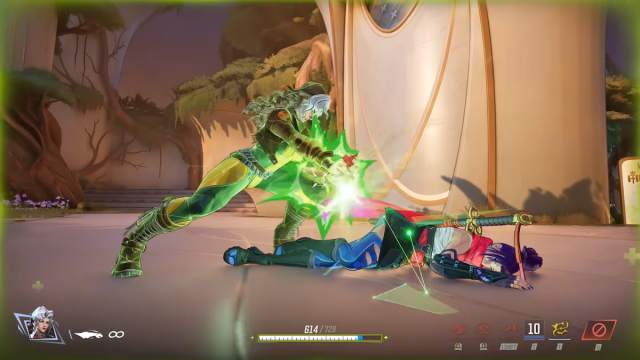 Rogue stealing from Psylocke in marvel rivals