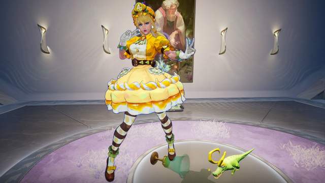 Emoting by alligator loki in marvel rivals