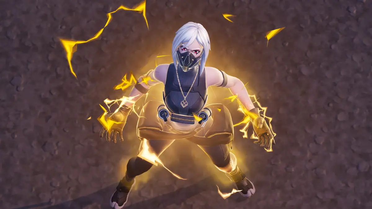 Jefe de silencio usando poderes en fortnite