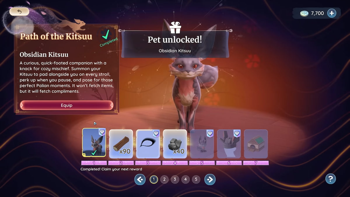 Luna Pass Rewards in Pariah