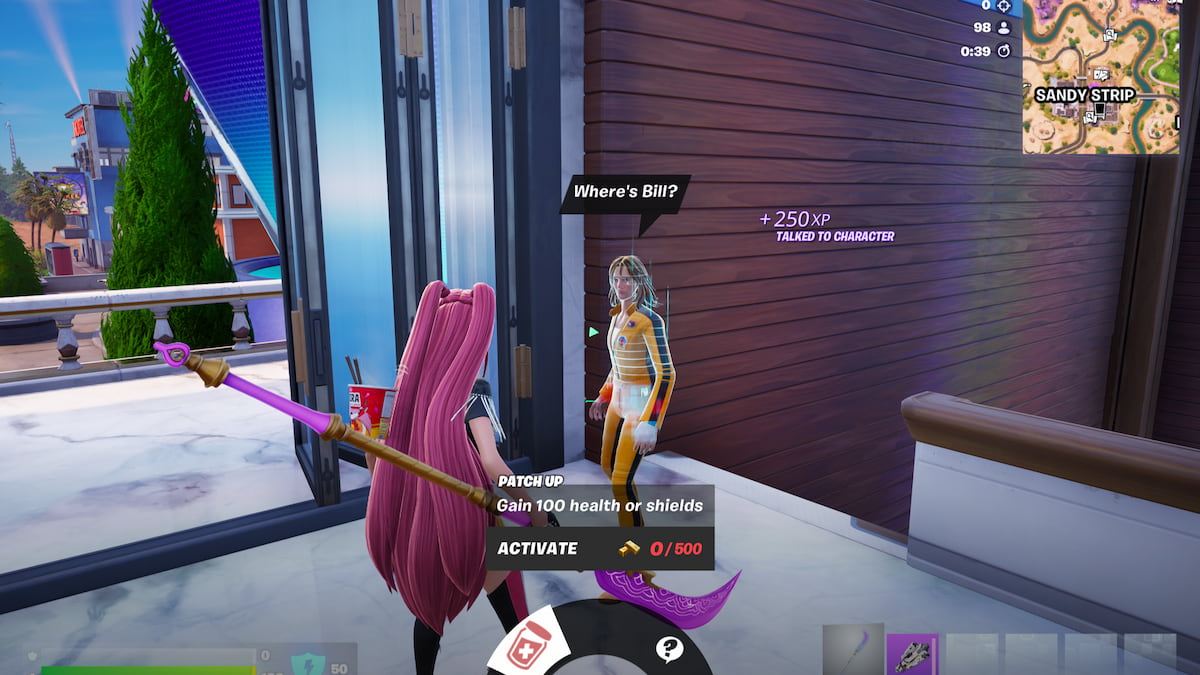 Purchase services from brides in Fortnite