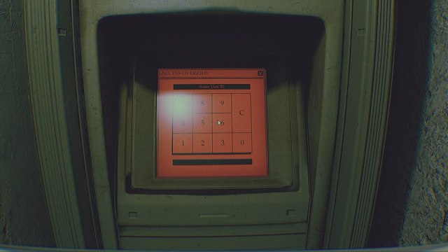 Routine access override terminal