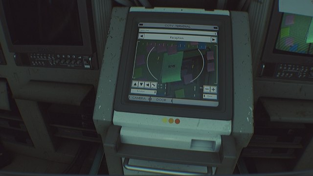 Routine CCTV camera footage shows password