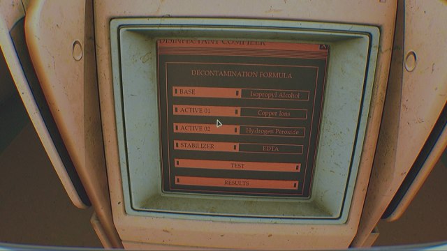Routine Chemistry Lab Decontamination Formula Solution