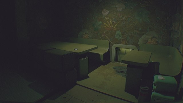 Routine Chemistry Lab vent entrance between tables