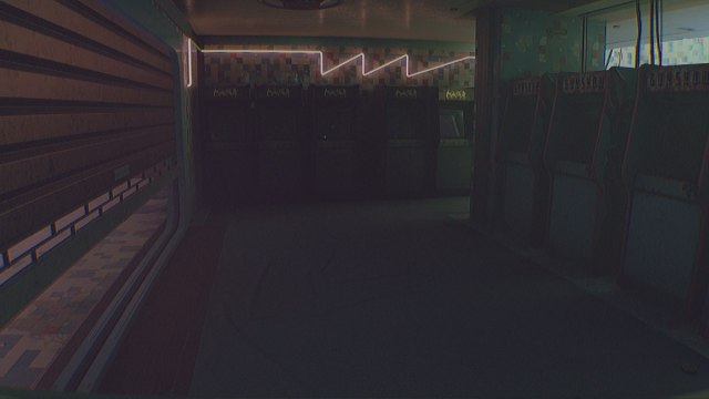 Routine Megazone arcade shop in mall