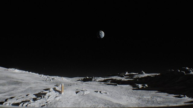 Routine walking on the surface of the moon