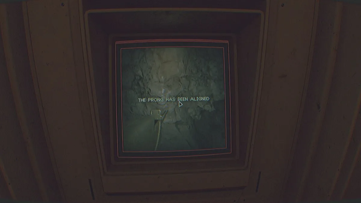 Notifies you that the regular ultrasound prong position has been adjusted