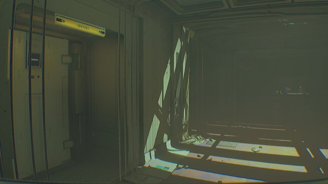 Routine server room elevator location
