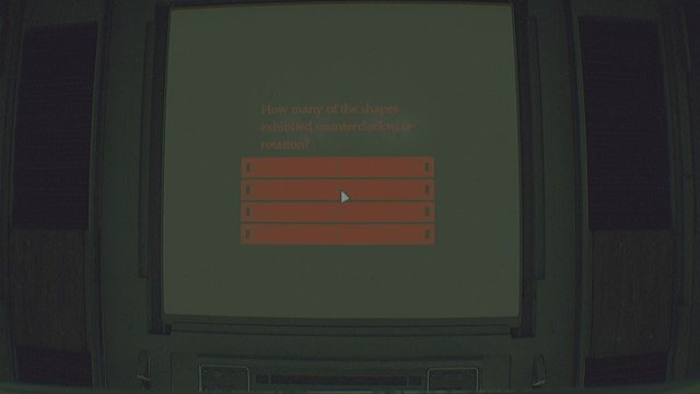 Routine audiovisual test MCQ