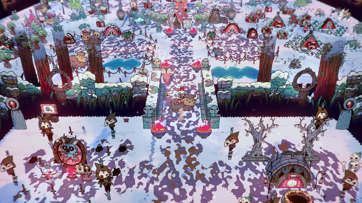 Cult of the Lamb Woolhaven Screenshot