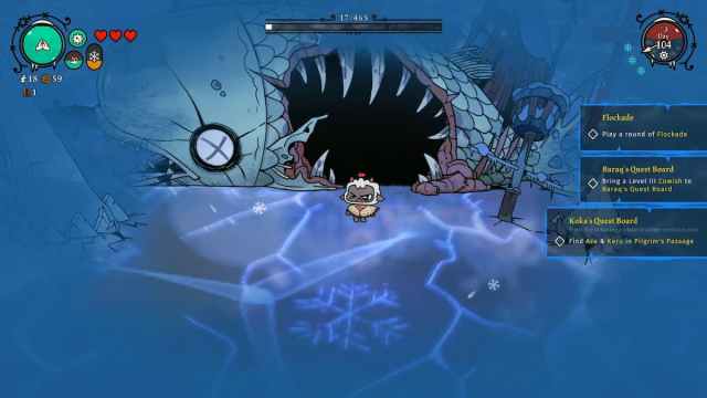 Whale Carcass in Pilgrim's Passage