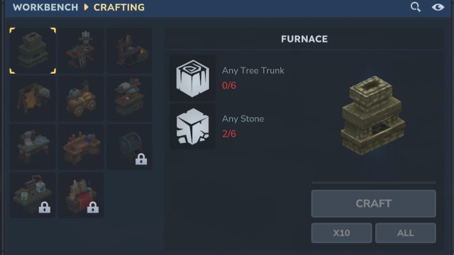 workbenches in hytale