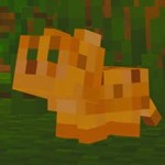 Baby ocelot in minecraft