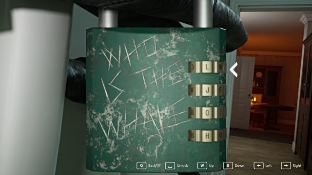 Fridge lock puzzle in BrokenLore: UNFOLLOW