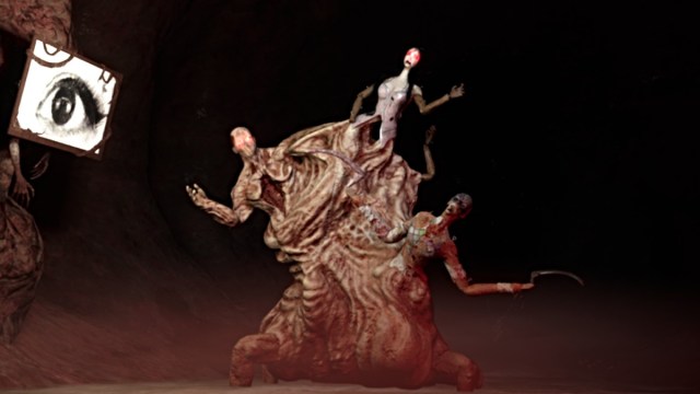 Abomination boss in BrokenLore: UNFOLLOW