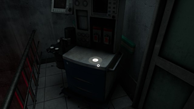 CD in the hospital in BrokenLore: UNFOLLOW