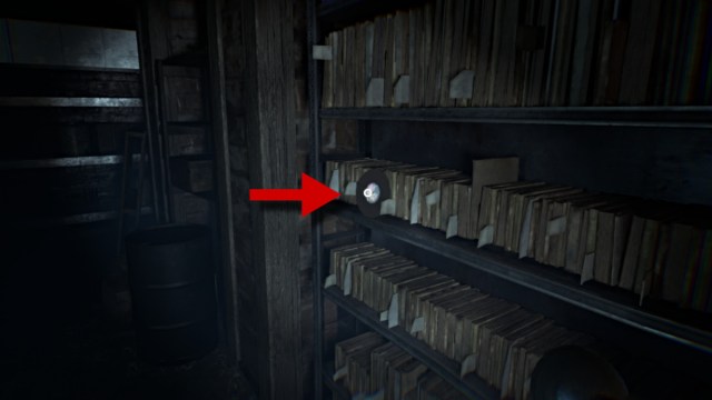CD on a shelf in BrokenLore: UNFOLLOW