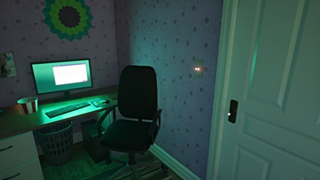 Anne's bedroom in BrokenLore: UNFOLLOW