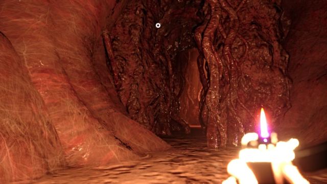 Gap in a tunnel in BrokenLore: UNFOLLOW