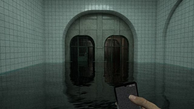 Pool doorways in BrokenLore: UNFOLLOW