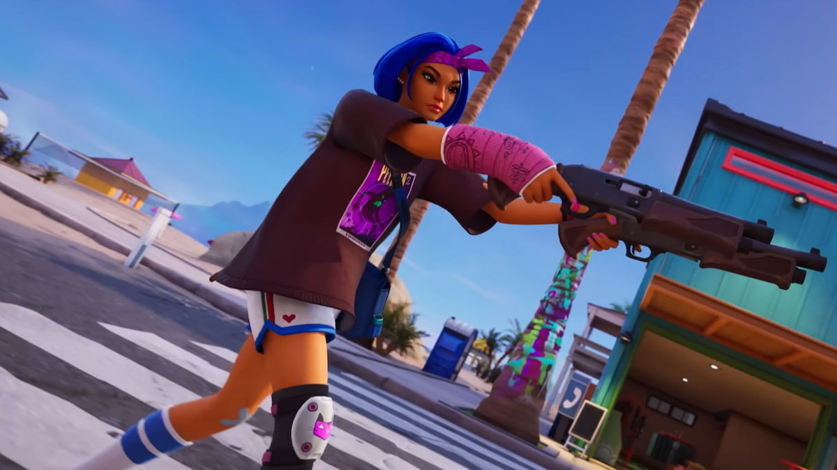 Carina shooting in fortnite