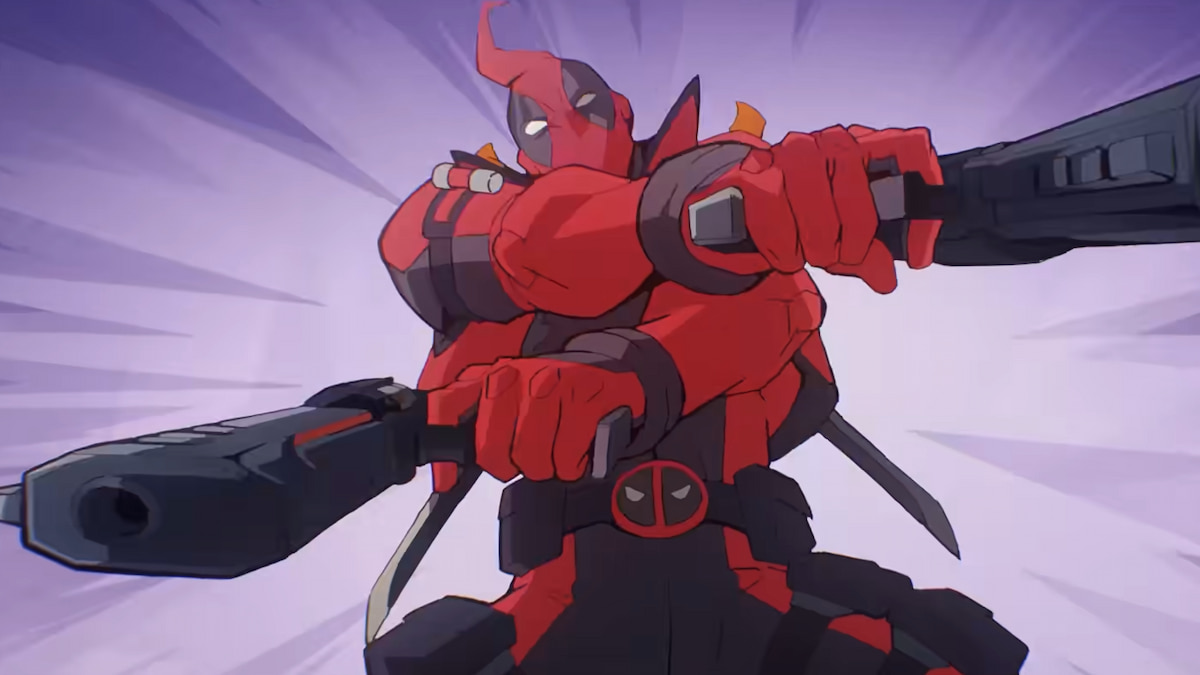 Deadpool shoots in Marvel Rivals