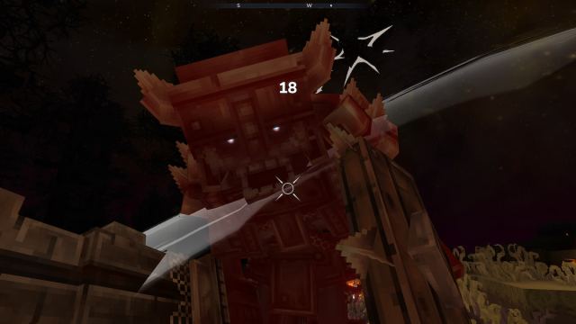 fighting skeleton boss in hytale