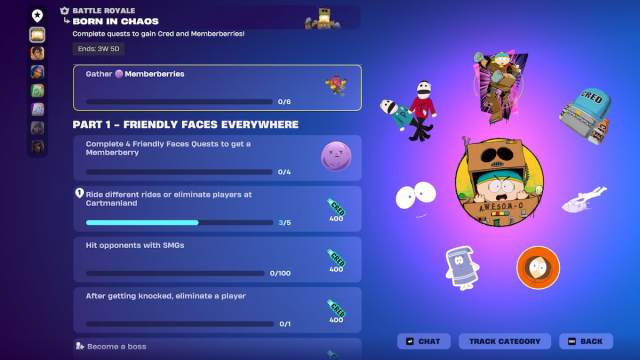 gather memberberries quest in fortnite