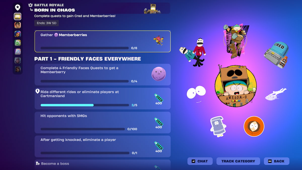 Collect Member Berry Quests in Fortnite