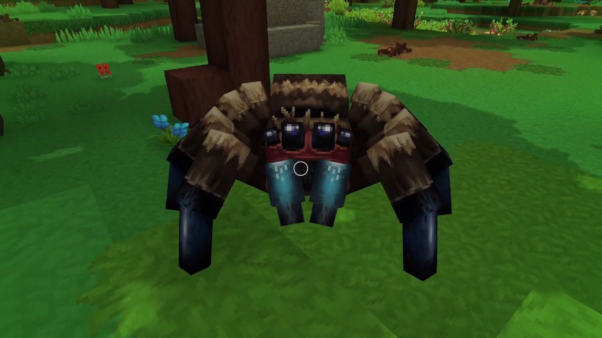 Hytale giant spider for venom sac