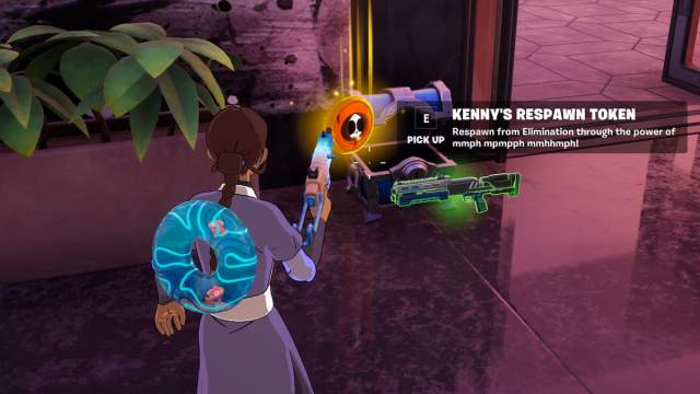 Kenny's respawn token in fortnite