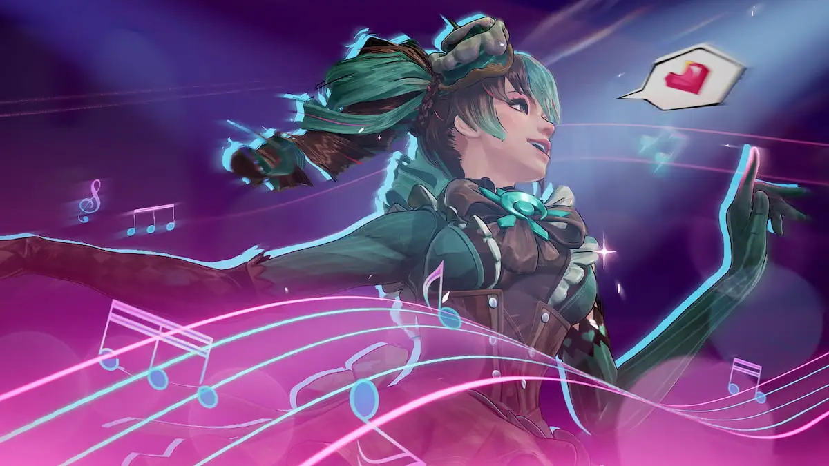 Luna Snow wearing mint chocolate color chroma outfit in marvel rivals