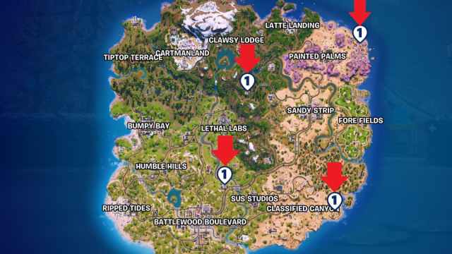 All new set locations in fortnite