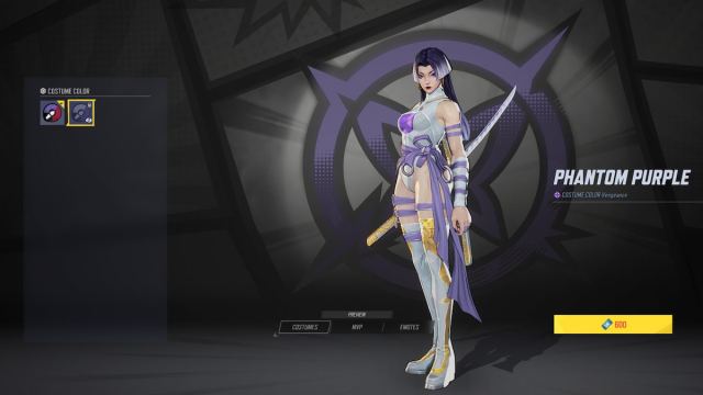 A color variant for Psylocke in marvel rivals