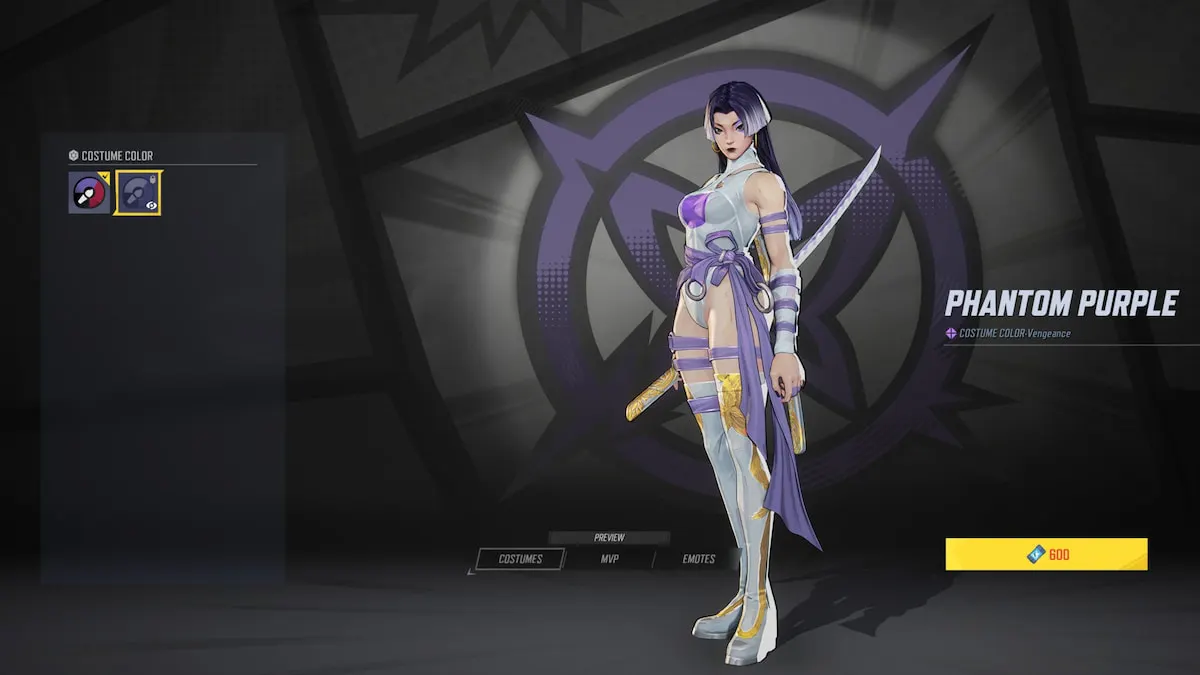 漫威竞争对手中灵蝶的颜色变体