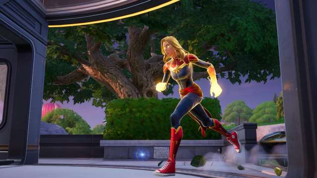 running into new set location in fortnite