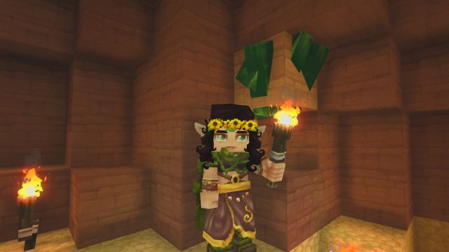 Standing in front of thorium ore in hytale