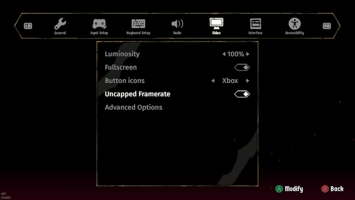 Absolum Uncapped Framerate