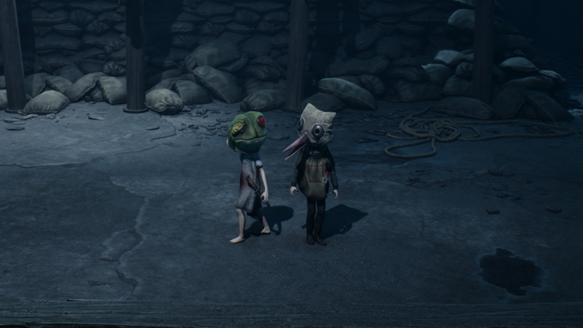 Amphibian and Bird Mask in REANIMAL